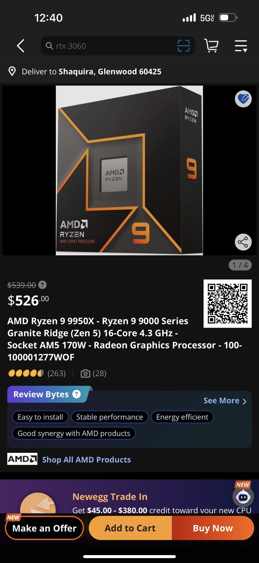 Ryzen 9 9950X