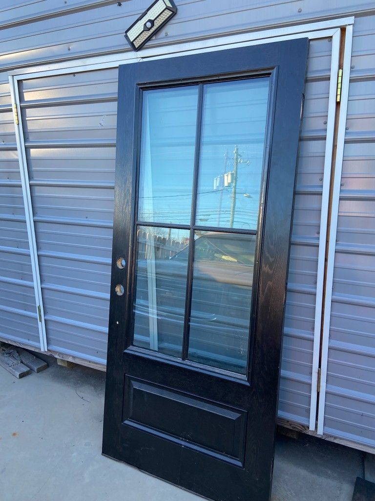 Brand New Door Mahogany Grain