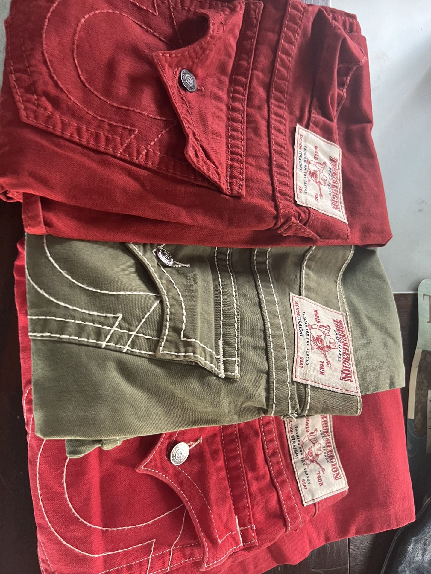 True Religion Jeans And Varsity Jacket