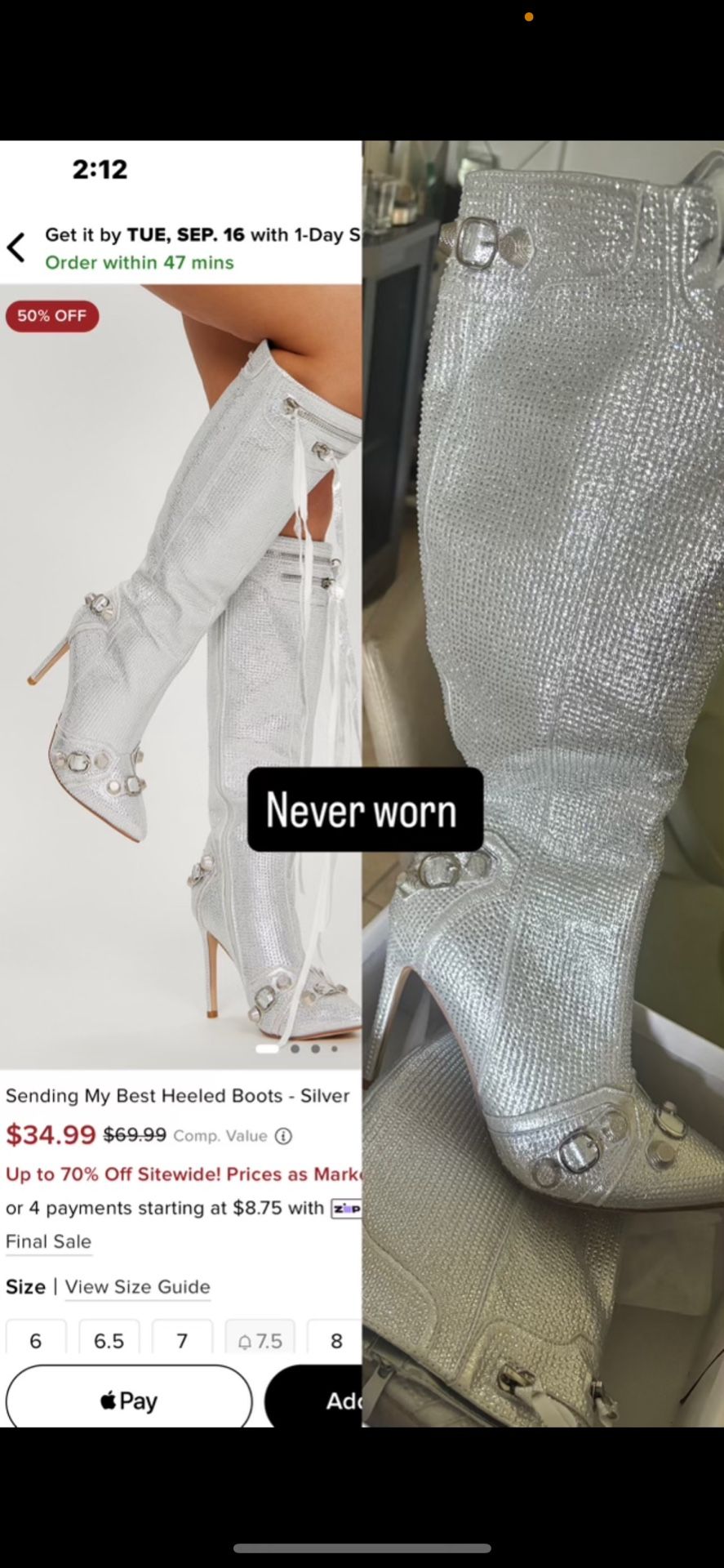 Fashion Nova Boots