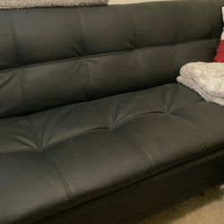 Futon Sofa Bed With Outlet And USB