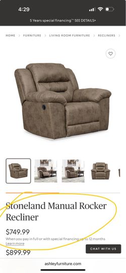 Manual Rocker Recliner