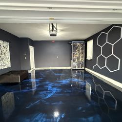 Epoxy Metallic Flooring 