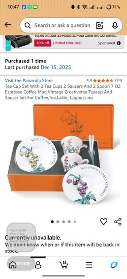 Tea Cup Set With 2 Tea Cups 2 Saucers And 2 Spoon 7 OZ Espresso Coffee Mug Vintage Creativetea Teacup And Saucer Set For Coffee,Tea,Latte, Cappuccino