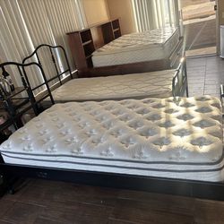 Twin size ikea beds x2