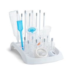 Munchkin Fold Baby Bottle Countertop Drying Rack, Grey