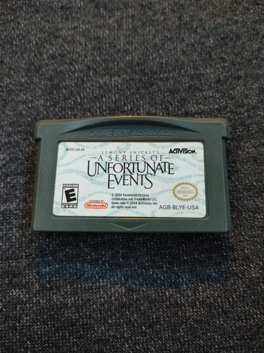 Lemony Snicket's Series Of Unfortunate Events (GBA)