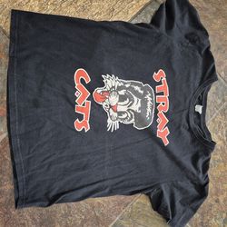 Stray cats shirt size large