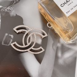 New Designer Brooch, Rhinestones 