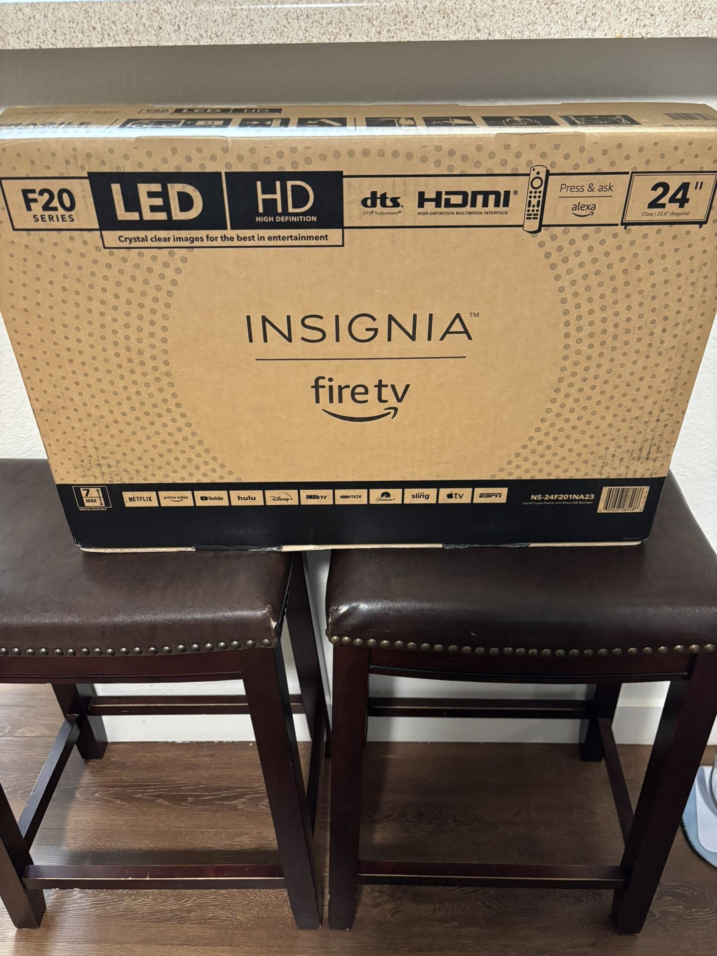 Brand New In Box Insignia Fire TV F20 24”