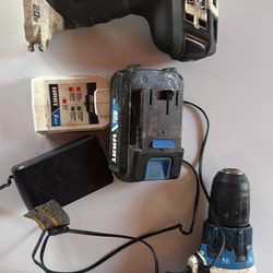 Hart Drill And Impact Drill With Charger And Battery In Perfect Condition 