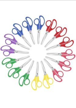 Kids scissors 16 pack new