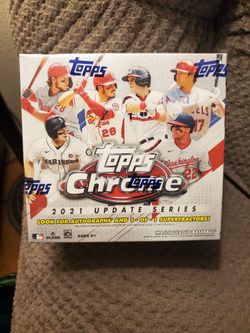 2021 Topps Chrome Update Baseball Mega Box