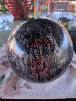 Brunswick Bowling Ball Black Marble