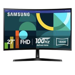 Samsung 27” Curved Screen Monitor