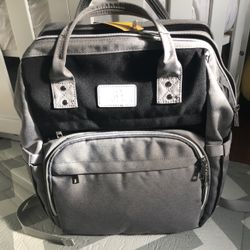 Diaper Bag With Changing  Station/ Bassinet Built In 