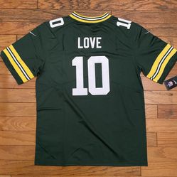 Green Jordan Love Green Bay Packers Stitched Jersey