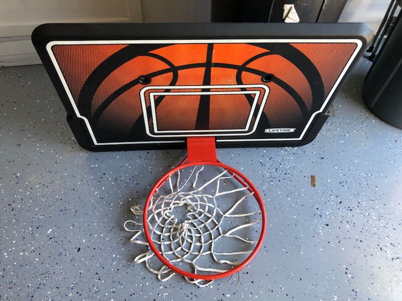 Lifetime Basketball Backboard and Rim Combo (44-Inch Impact), 90703