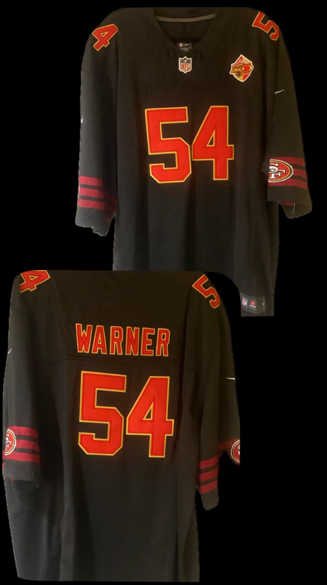 San Francisco 49ers Rivalry Nike Stitched Jerseys Mens Womens Sizes Small-7X** See Prices