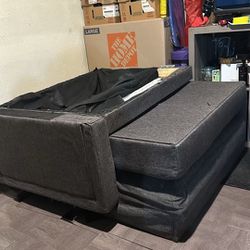 Gray Futon