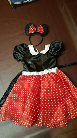 Minnie Mouse Girls Halloween Costume