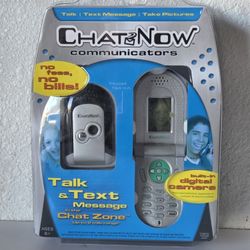 Vintage Hasbro Tiger Electronics CHAT NOW COMMUNICATORS Factory Sealed