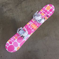 BURTON Ginger 141 × BURTON CITIZEN M 141 Burton Ginger Snowboard + Bindings Womens for Sale in Seattle