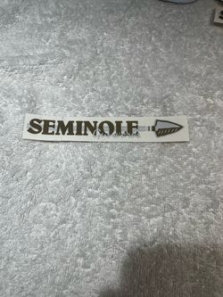 Seminole Arrowhead Decal Sticker