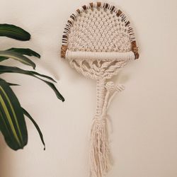 Handmade Macrame Mushroom