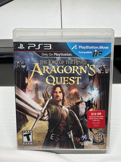 NEW SEALED Lord of the rings Aragorn’s Quest for PS3