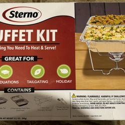 Sterno Buffet Kit
