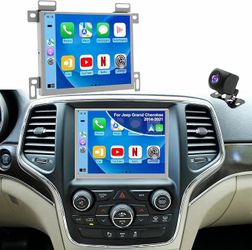 Car Stereo Radio Dodge Challenger Charger 2015-2023, Wireless CarPlay Android Auto, Bluetooth, 8.4” Touch Screen Head Units, Backup Camera