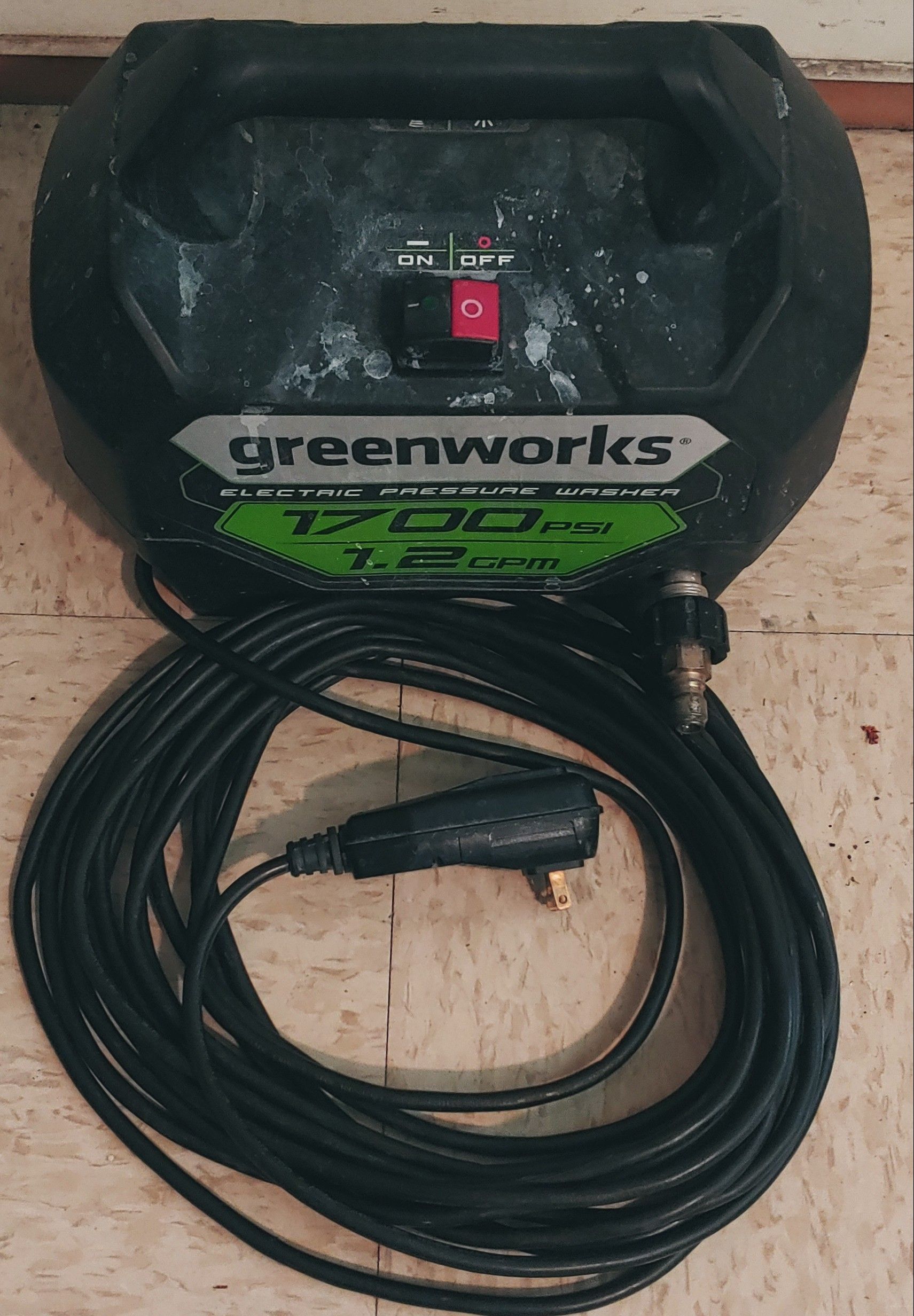 Green works Pressure Washer 