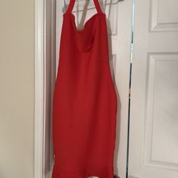Red Midi Dress