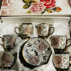 Beautiful Tea Set From Florence Italy
