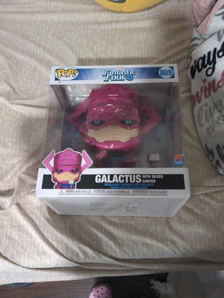 GALACTUS with Silver Surfer Jumbo Pop, 10 Inch