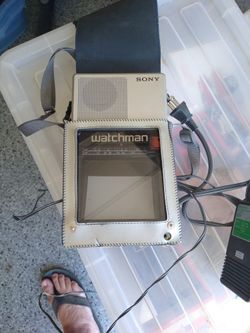 Vintage Sony WatchMan Tv