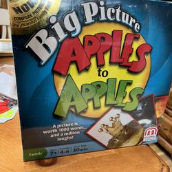 New!  Big Picture Apples To Apples Game