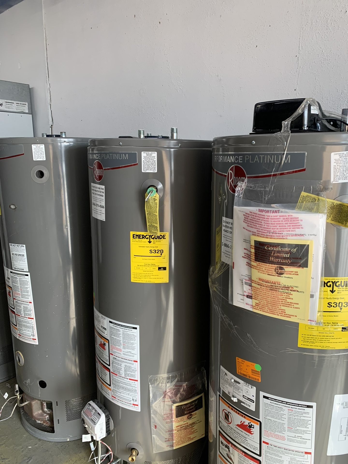 Rheem Water Heater 50 Gallon 