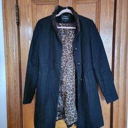 Women's Express Jacket w/Faux Leapord 