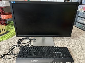 Monitor And MSI Keyboard