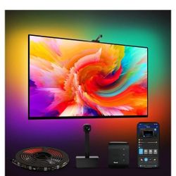 Govee Envisual LED Backlights for 75-85 inch TVs, 16.4ft RGBIC WiFi DreamView T1 TV Backlights with Camera, Works with Alexa & Google Assistant, App C