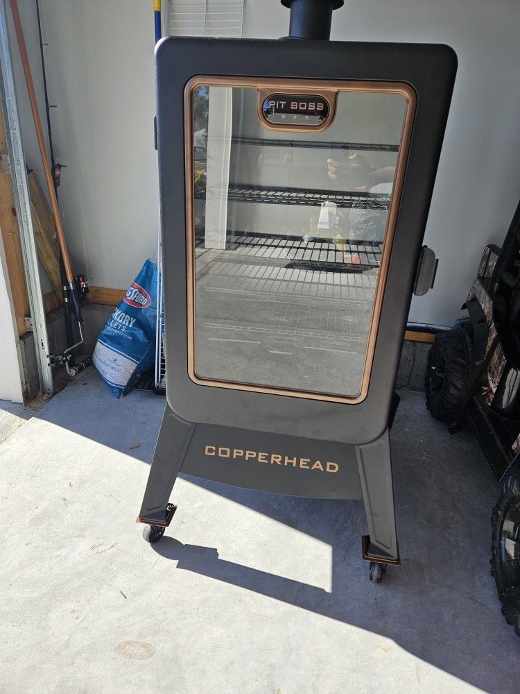 Pit Boss Copperhead Vertical Pellet Smoker Onyx Edition