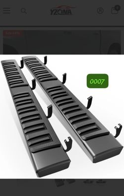 6.5" Side Steps Compatible with 2024 2025 2026 Tacoma Double/Crew Cab