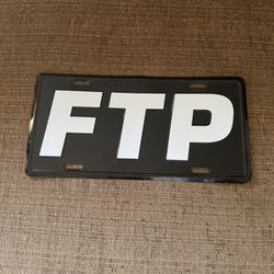 FTP License Plate