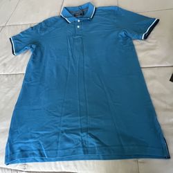 Mens Blue Polo Shirt