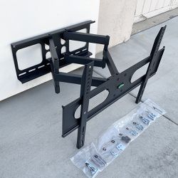 New In Box $35 Large TV Wall Mount for 37-75 Inches, Full Motion Swivel Tilt VESA 600x400mm, Max 110 lbs 