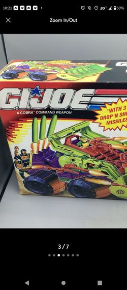 1991 Vintage Gi Joe 1991 Earthquake Cobra Enemy New in Sealed Box