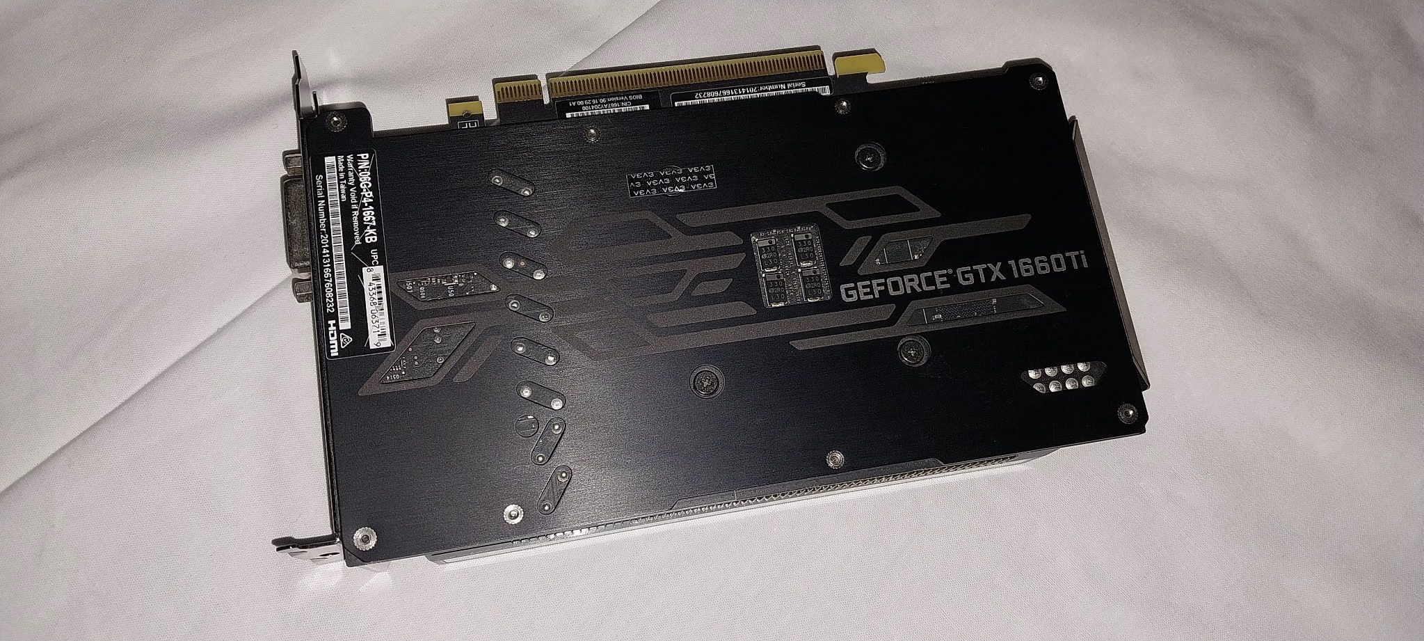 Evga GTX 1660 ti 6GBVRAM GPU-CLOCK 1500MHZ