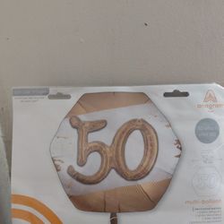 Balloon For 50th